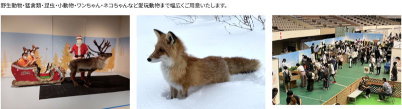 ノースサファリ公式サイト動物プロダクションより